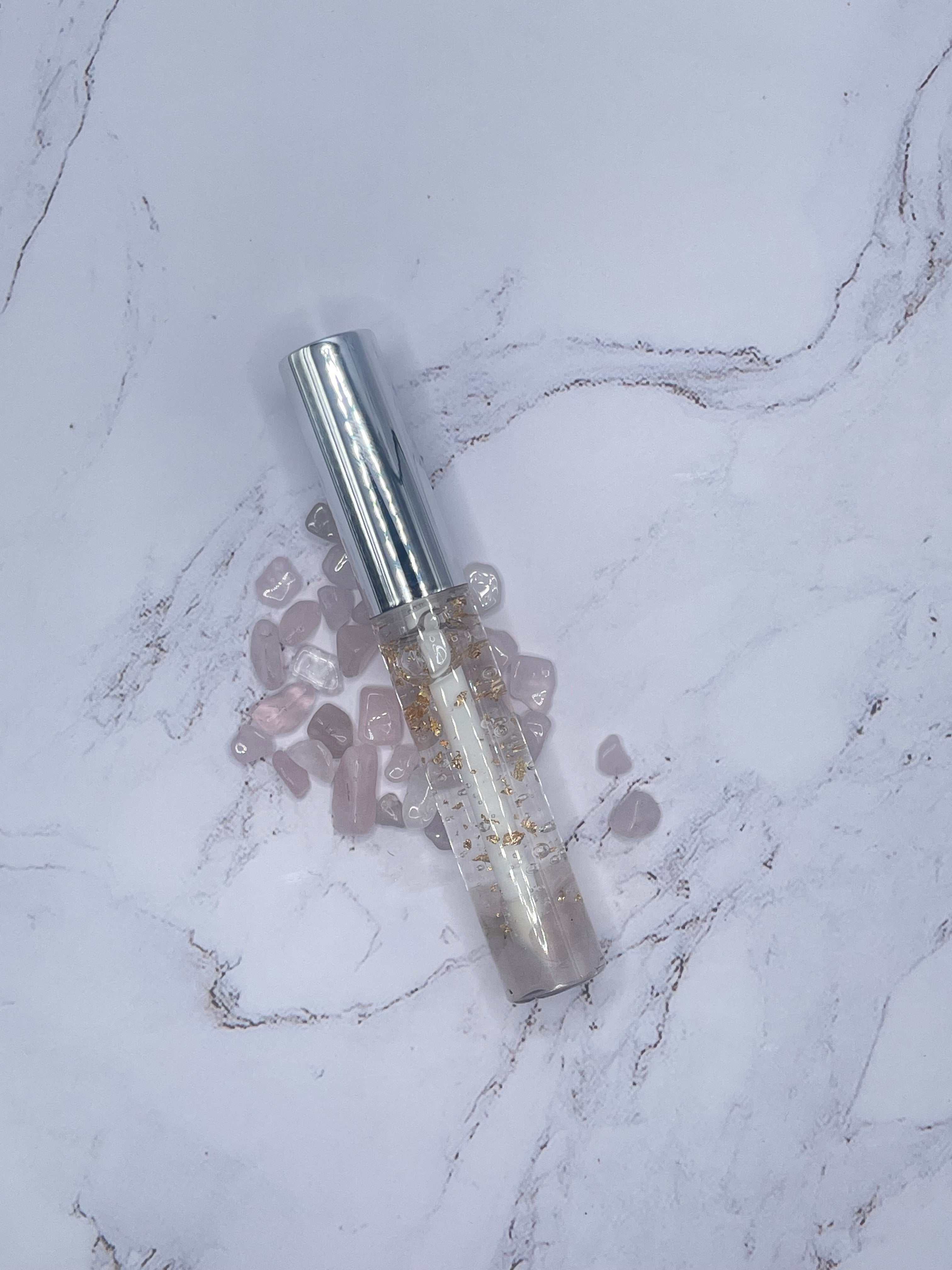 Stardust Gloss- Crystal Infused Clear Lip Gloss