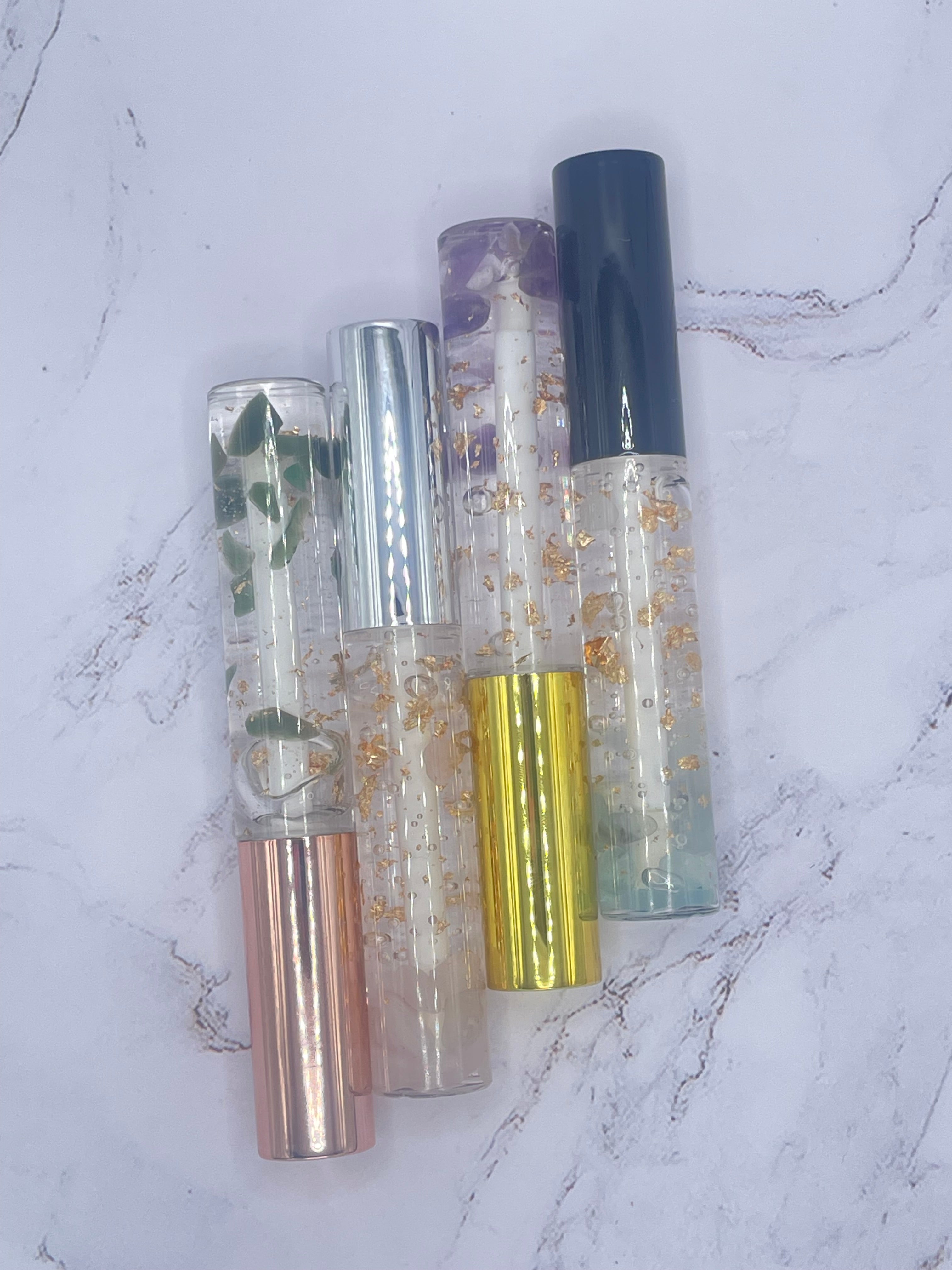 Stardust Gloss- Crystal Infused Clear Lip Gloss