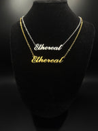 Prosperity Chains-Stainless Steel Chains with Words of Affirmations