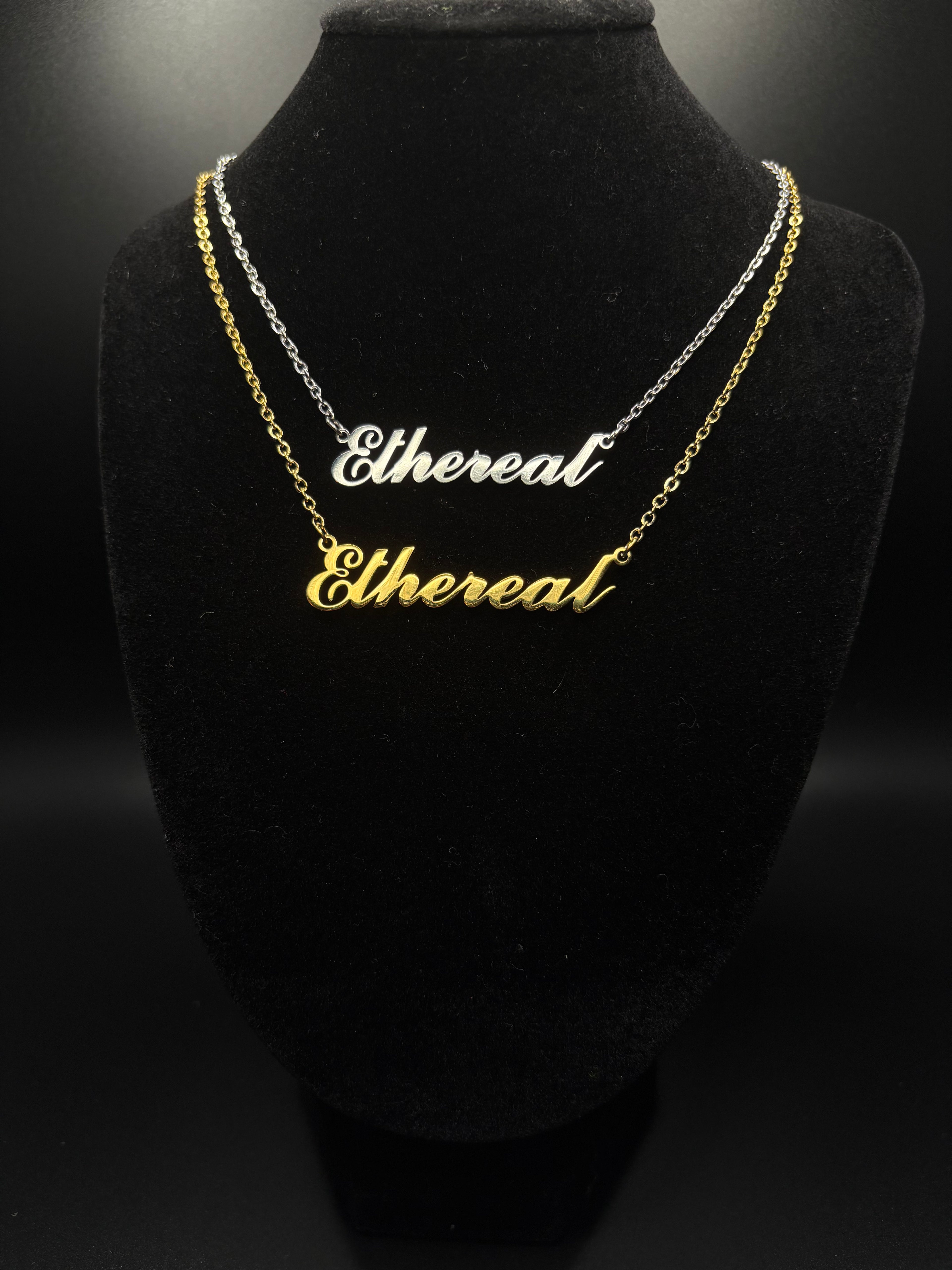 Prosperity Chains-Stainless Steel Chains with Words of Affirmations